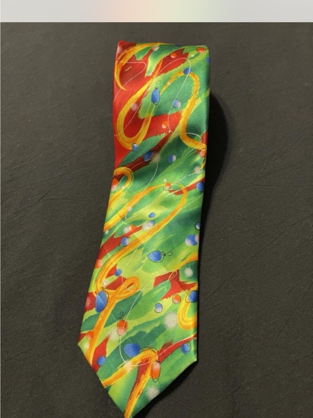 Men's Neck Tie J.Garcia Christmas 'Snake In Juggling Show' Collection 62